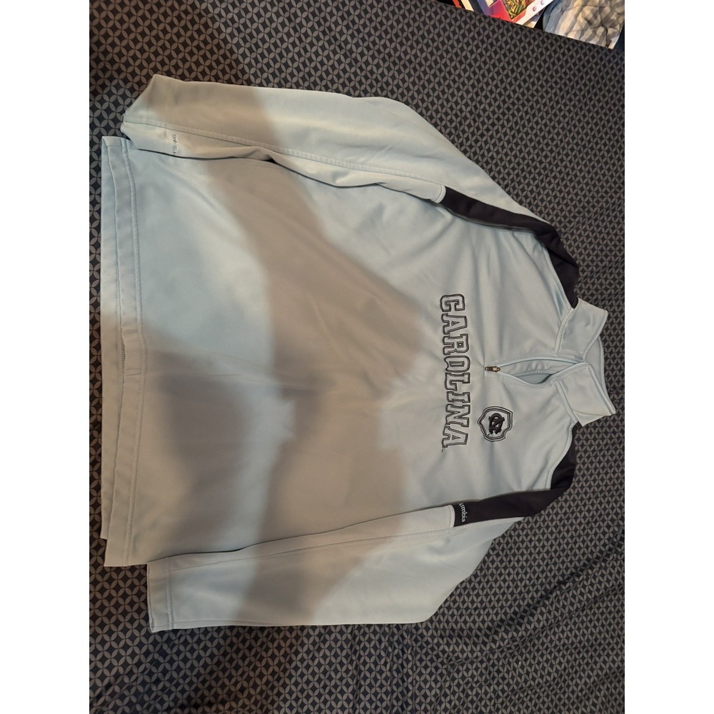 UNC Tarheels Pullover Columbia XL 1/4 Zip North Carolina NCAA